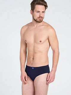 Трикотажные брифы из натурального хлопка PJ-Snelly Uomo_101blu