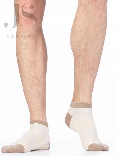 Тонкие носки из мягкого хлопка и полиамида Giulia JSMSS 005 (5 пар) beige gul