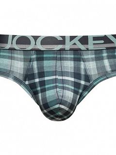 Мужские брифы из легкого трикотажа Jockey 153001H (муж.) Голубой 828
