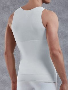 Корректирующая майка-корсет из тонкого и эластичного материала воздухопроницаемого материала белого цвета Doreanse 5950cPc02 распродажа