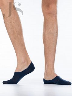 Мужские подследники с анатомической резинкой Giulia JSFOOTIES FM 001 COTTON (2 п.) (5 пар) fuxia / navy gul