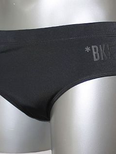 Мужские плавки брифы из эластичного полиамида черного цвета Bikkembergs BKK1MSP08cBlack