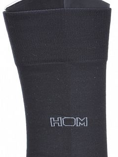 Мужской комплект носков (3 пары) черного и серого цвета HOM 05292c01