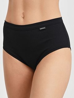 Трикотажные трусы на высокой посадке черного цвета Chantelle C15P70c011