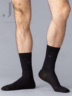 Практичные носки на широкой резинке OMSA JSECO 408 (5 пар) nero