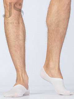 Мужские подследники из хлопка и полиамида Giulia JSFOOTIES FM COTTON (2 п.) (5 пар) nero/bianco gul