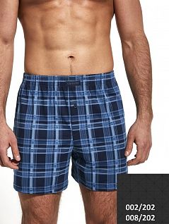 Свободные боксеры из высококачественного хлопка Cornette BT-COMFORT Графит