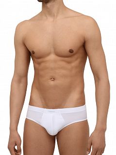 Брифы из тонкого мягкого модала ERMENEGILDO ZEGNA н2л610060ез Белый 100