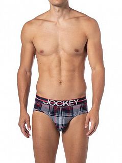 Эластичные брифы на на низкой посадке JOCKEY 151702H (муж.) (M57) Серый