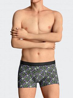 Боксеры с модным принтом и эластичным поясом I AM WHAT I WEAR FM-1221M44-GN043