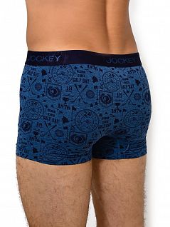 Трусы из тонкого трикотажа Jockey 192177H (муж.) Синий