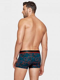 Стильные боксеры с ультрамодным принтом синего цвета I am WHAT I WEAR FM-1236J02-J84