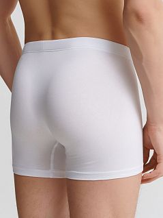 Однотонные боксеры из мягкого хлопка белого цвета Jockey 22452018c100