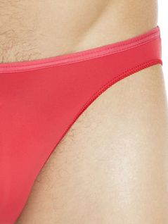Слипы из тончайшего материала красного цвета HOM 40c4756c4063