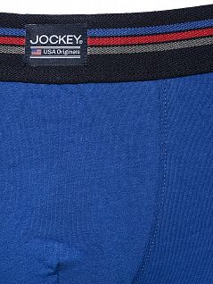 Боксеры из тонкого трикотажа (3шт) Jockey 17301733 Nos (муж.) (3шт.) Б05голубой