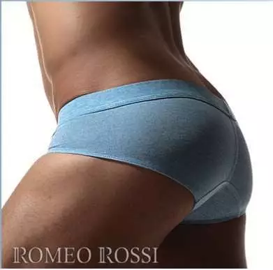 Мужские трусы брифы голубого цвета ROMEO ROSSI R2013-9 распродажа Мужские трусы брифы голубого цвета ROMEO ROSSI R2013-9 распродажа