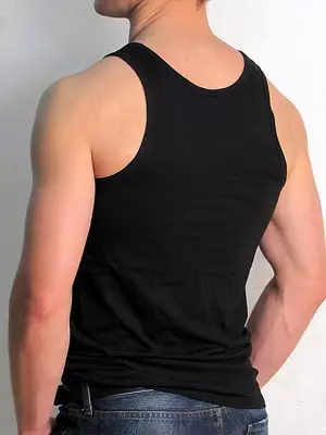 Мужская классическая черная майка Doreanse Cotton Collection 2010c01 Мужская классическая черная майка Doreanse Cotton Collection 2010c01