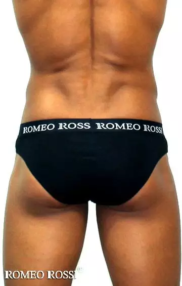 Чёрные мужские трусы брифы Romeo Rossi Briefs R2006-2 Чёрные мужские трусы брифы Romeo Rossi Briefs R2006-2