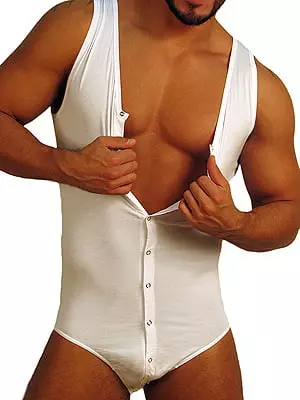 Мужское боди белое Doreanse Men Body 5001c02 Мужское боди белое Doreanse Men Body 5001c02