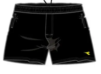 Мужские шорты пляжные Diadora DBK71547B черный (nero) Мужские шорты пляжные Diadora DBK71547B черный (nero)