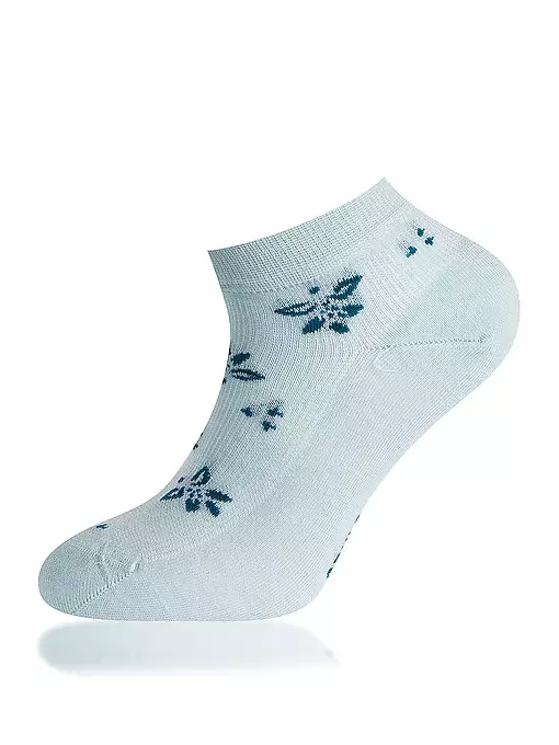 Повседневные носки на комфортной резинке LT8736 Sis голубой (6 пар)