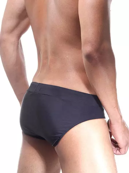 Эластичные мужские плавки-мини чёрного цвета Oboy Summer Boys 6350c01 Эластичные мужские плавки-мини чёрного цвета Oboy Summer Boys 6350c01