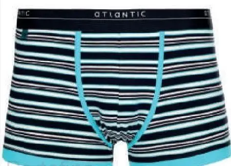 Хлопковые боксеры с анатомической формой гульфика ATLANTIC MW64802бирюзовый Хлопковые боксеры с анатомической формой гульфика ATLANTIC MW64802бирюзовый
