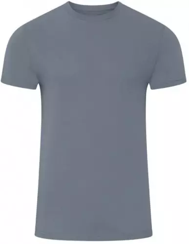 Однотонная футболка в спортивном стиле серого цвета JOCKEY 120100Hc987