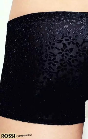 Соблазнительные трусы хипсы черного цвета для мужчин Romeo Rossi Heaps RR00223 Черный распродажа