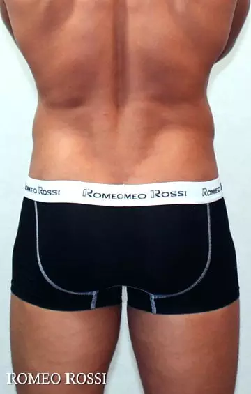 Чёрные мужские трусы хипсы с модным гульфиком Romeo Rossi Heaps R365-2 распродажа Чёрные мужские трусы хипсы с модным гульфиком Romeo Rossi Heaps R365-2 распродажа