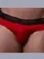 Мужские современные плавки Jolidon Uomo N245 красный (rosso)