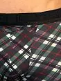 Мужские хипсы в клеточку разноцветные HOM HO1Tartan 02219cG9