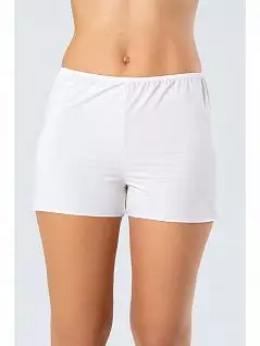 Женская нижняя юбка-шорты свободного кроя выше колен LT904 Turen белый