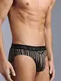 Мужские яркие трусы макси в разноцветную полоску HOM HO1Capri 01696cM9