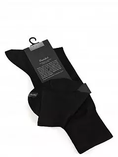 Стильные носки из полиамида и хлопка черного цвета President AC-8c19