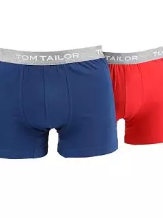 Набор хлопковых боксеров (красные, темно-синие) (2шт)Tom Tailor RT70249/6061-99-4