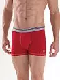 Яркие мужские трусы-боксеры красного цвета BlackSpade Colours b9550 Red