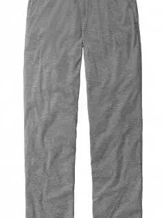 Мягкие брюки с эластичным пришивным поясом-резинкой серого цвета Ceceba FM-30657-70064