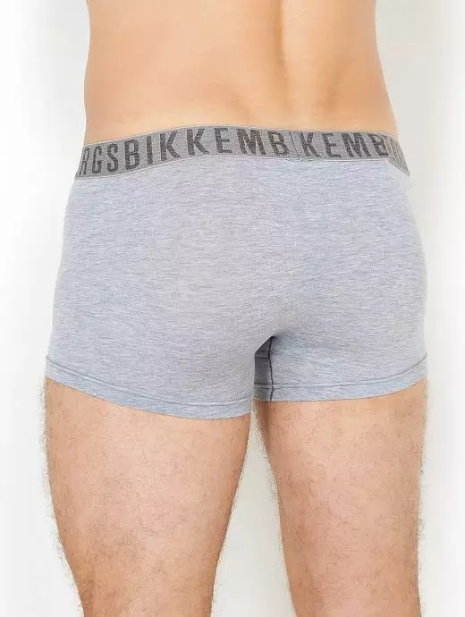 Шелковистые боксеры из модала Bikkembergs вбкт04972бикк Серый 41 Шелковистые боксеры из модала Bikkembergs вбкт04972бикк Серый 41