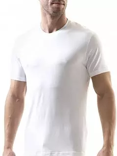 Полуприталенная мужская футболка белого цвета BlackSpade SILVER b9306 белый
