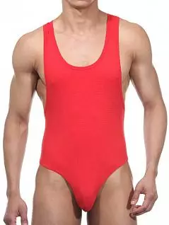 Мужское красное стринг боди Oboy Sexy Boys 5003c06
