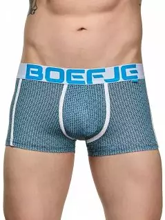 Привлекательные боксеры с узором голубого цвета Boefje RT50052