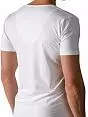 Облегающая футболка из хлопка и полиэстра Mey 46038мэй Белый