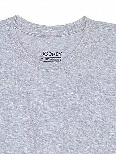 Повседневная футболка из 100% хлопка JOCKEY 120100 (муж.) Серый 981