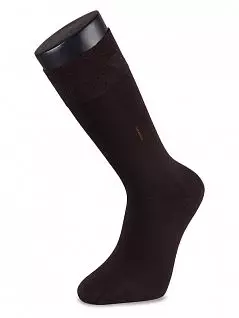 Мужские носки с уплотненным носком LT26275 MUDOMAY коричневый (набор из 3х штук)