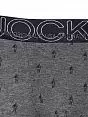 Ультратонкие боксеры с принтом жокея Jockey 181526H (муж.) Графитовый 952