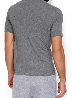 Эластичная футболка с V-образным вырезом Schiesser 205429шис Серый
