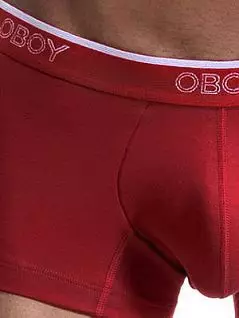 Мужские красные боксеры Oboy Base Line 6085c06