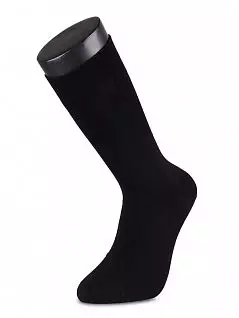 Антибактериальные носки из бамбука LT26001 Sis черный (набор из 3х штук)