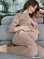 Свитшот для беременных и кормящих мам Doctor Nap VODN_DRS.4262 Beige Бежевый